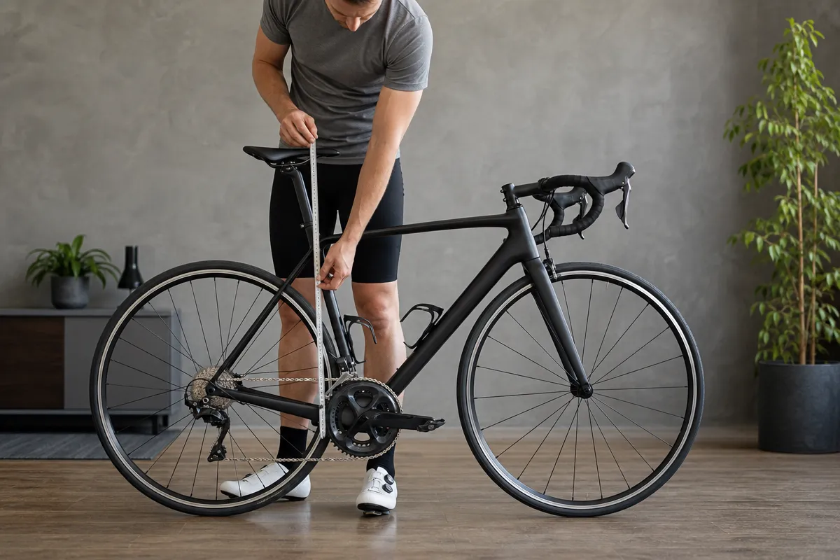 Hvordan måles cykelstørrelse?